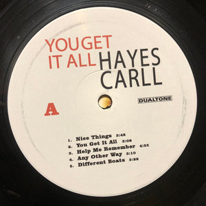 Hayes Carll : You Get It All (LP, Album)