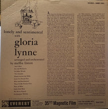 Laden Sie das Bild in den Galerie-Viewer, Gloria Lynne : Lonely And Sentimental (LP, Album)

