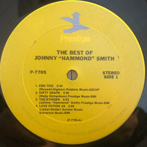 Johnny "Hammond" Smith* : The Best Of Johnny "Hammond" Smith (LP, Comp)