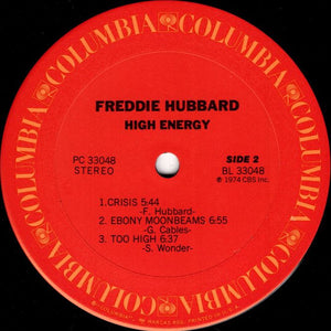 Freddie Hubbard : High Energy (LP, Album, RE, Pit)