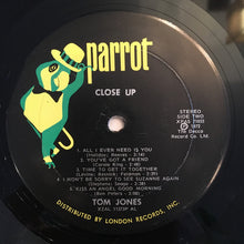 Charger l&#39;image dans la galerie, Tom Jones : Close Up (LP, Album, AL )
