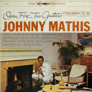 Johnny Mathis : Open Fire, Two Guitars (LP, Album)
