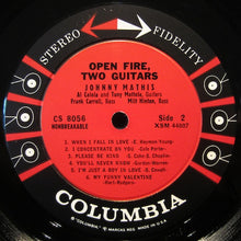 Charger l&#39;image dans la galerie, Johnny Mathis : Open Fire, Two Guitars (LP, Album)
