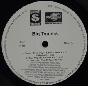 Big Tymers : Big Tymers (12", Promo, Smplr)