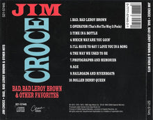 Laden Sie das Bild in den Galerie-Viewer, Jim Croce : Bad, Bad Leroy Brown &amp; Other Favorites (CD, Comp)
