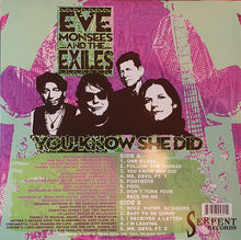 Laden Sie das Bild in den Galerie-Viewer, Eve Monsees And The Exiles : You Know She Did (LP, Album)

