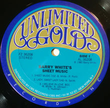 Laden Sie das Bild in den Galerie-Viewer, Barry White : Barry White&#39;s Sheet Music (LP, Album, Ter)
