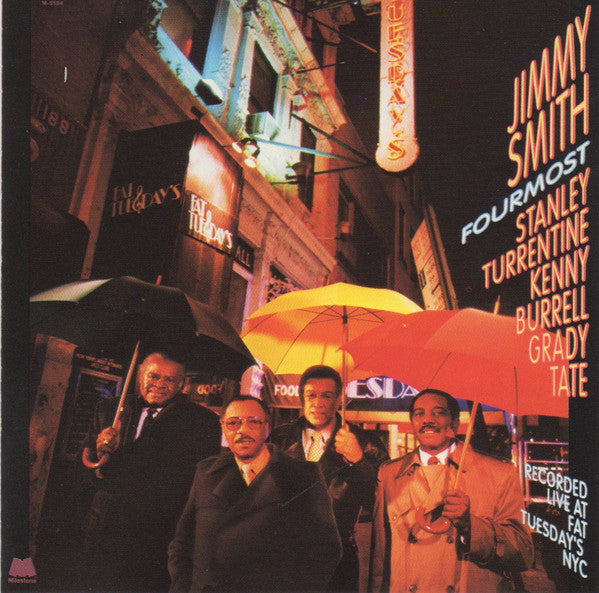 Jimmy Smith : Fourmost (Recorded Live At Fat Tuesday's NYC) (CD, Album)