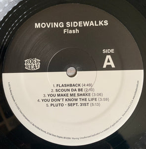 The Moving Sidewalks : Flash (LP, Album, RE, RM)