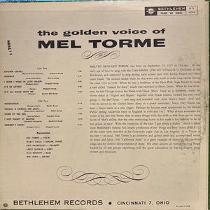 Mel Tormé : The Golden Voice Of Mel Tormé (LP, Album)