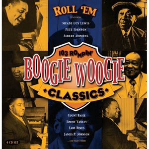 Various : Roll 'Em - 103 Rompin' Boogie Woogie Classics (4xCD, Comp)