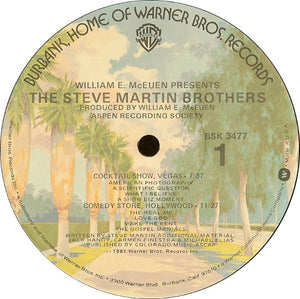 Steve Martin (2) : The Steve Martin Brothers (LP, Album, Win)