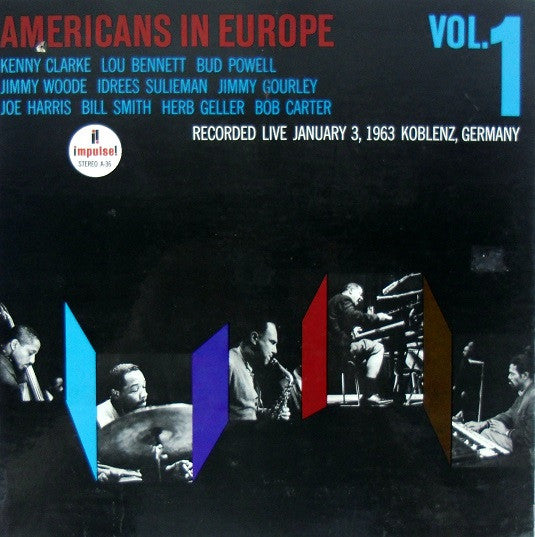 Various : Americans In Europe, Vol.1 (LP, Album, RE)