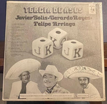 Load image into Gallery viewer, Javier Solís, Gerardo Reyes, Felipe Arriaga : Tercia De Ases (LP, Comp)
