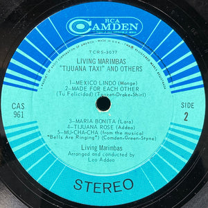 Living Marimbas : Tijuana Taxi (LP, Album)