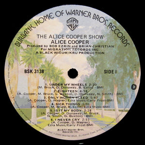 Alice Cooper (2) : The Alice Cooper Show (LP, Album, Win)