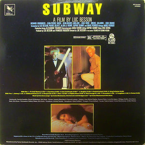 Eric Serra : Subway (Original Motion Picture Soundtrack) (LP, Album)
