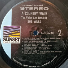 Load image into Gallery viewer, The Voice And Band Of Bob Wills : A Country Walk (LP, Comp)
