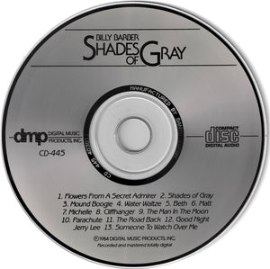 Billy Barber : Shades Of Gray (CD, Album)