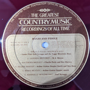 Various : The Greatest Country Music Recordings Of All Time - Banjo And Fiddle (Box, 2xL + LP)