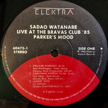 Laden Sie das Bild in den Galerie-Viewer, Sadao Watanabe : Parker&#39;s Mood - Sadao Watanabe Live At Bravas Club &#39;85 (LP, Album)
