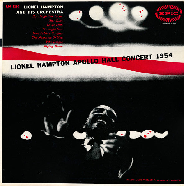 Lionel Hampton And His Orchestra : Lionel Hampton Apollo Hall Concert 1954 (LP, Album, Mono)