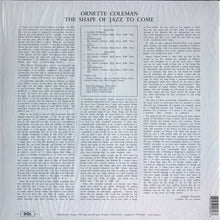 Laden Sie das Bild in den Galerie-Viewer, Ornette Coleman : The Shape Of Jazz To Come (LP, Album, RE, 180)
