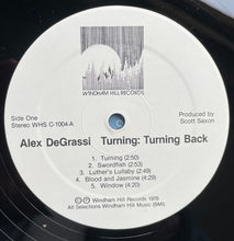 Laden Sie das Bild in den Galerie-Viewer, Alex DeGrassi* : Turning: Turning Back (LP, Album, RTI)
