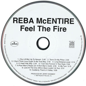Reba McEntire : Feel The Fire (CD, Album, RE)