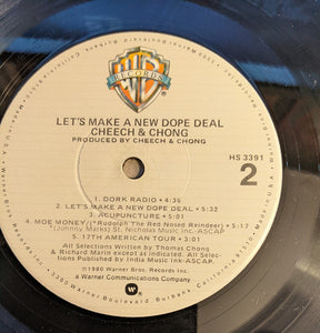 Cheech & Chong : Let's Make A New Dope Deal (LP, Album, Jac)