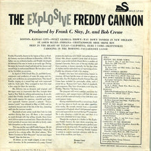 Load image into Gallery viewer, Freddy Cannon : The Explosive!  Freddy Cannon (LP, Album, Mono)
