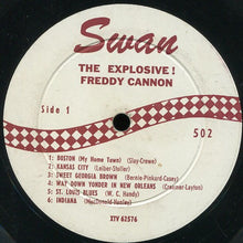 Laden Sie das Bild in den Galerie-Viewer, Freddy Cannon : The Explosive!  Freddy Cannon (LP, Album, Mono)
