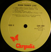 Load image into Gallery viewer, Robin Trower : Robin Trower Live! (LP, Album)
