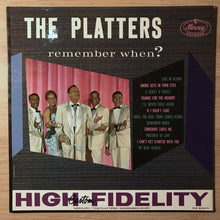 Load image into Gallery viewer, The Platters : Remember When? (LP, Album, Mono)
