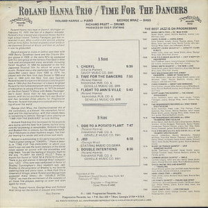 Roland Hanna Trio : Time For The Dancers (LP, Album)