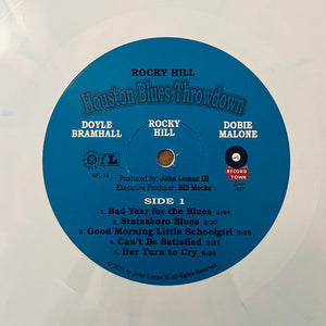 Rocky Hill, Doyle Bramhall, Dobie Malone : Rocky Hill - Houston Blues Throwdown (LP, Album, Ltd, 180)
