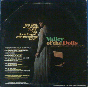 Dionne Warwick : Valley Of The Dolls (LP, Album)