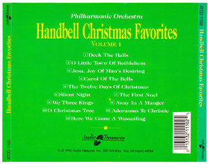 Philharmonic Orchestra (2) : Handbell Christmas Favorites  Volume 1 (CD, Album)