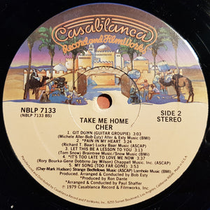 Cher : Take Me Home (LP, Album, PRC)