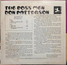 Laden Sie das Bild in den Galerie-Viewer, Don Patterson With Sonny Stitt And Billy James : The Boss Men (LP, Album)
