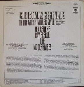 Tex Beneke, Ray Eberle And The Modernaires With Paula Kelly : Christmas Serenade In The Glenn Miller Style Featuring The Original Glenn Miller Singers (LP, Album)