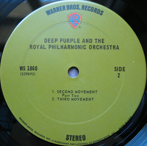 Deep Purple, The Royal Philharmonic Orchestra : Concerto For Group And Orchestra (LP, Album, RP, Gat)