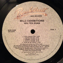 Laden Sie das Bild in den Galerie-Viewer, Walter Egan : Wild Exhibitions (LP, Album)
