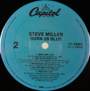 Steve Miller : Born 2B Blue (LP, Album)