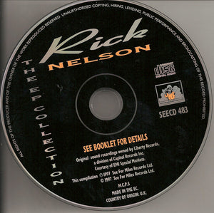 Rick Nelson* : The EP Collection (CD, Comp)