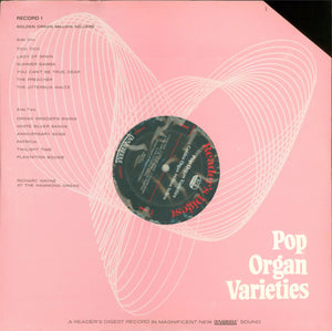 Various : Pop Organ Varieties (4xLP, Comp + Box)