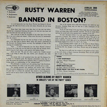 Laden Sie das Bild in den Galerie-Viewer, Rusty Warren : Banned In Boston? (LP, Album, Mono, &quot;SU)
