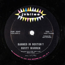 Laden Sie das Bild in den Galerie-Viewer, Rusty Warren : Banned In Boston? (LP, Album, Mono, &quot;SU)
