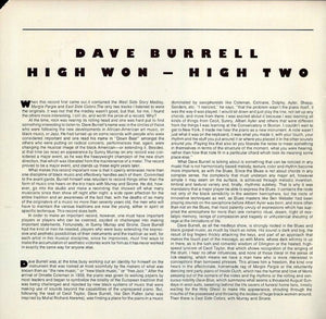 Dave Burrell : High Won - High Two (2xLP, Album)