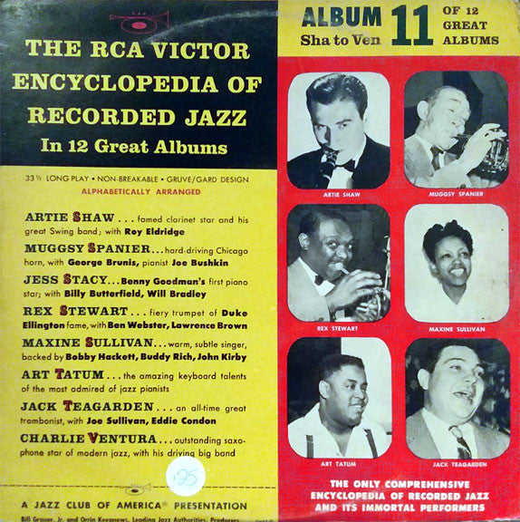 Various : The RCA Victor Encyclopedia Of Recorded Jazz: Album 11- Sha To Ven (10